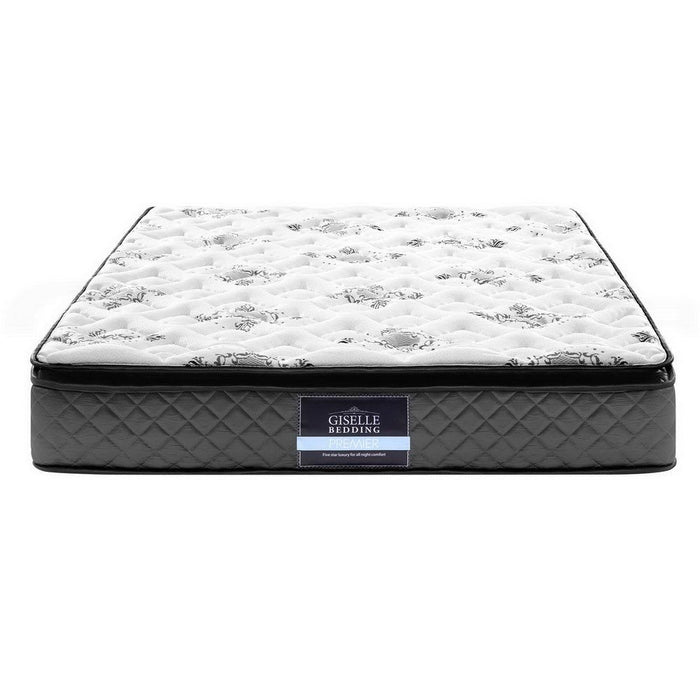 Giselle Bedding 24cm Mattress Pillow Top Double -Home Living Store - -  
