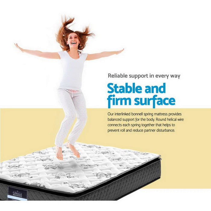 Giselle Bedding 24cm Mattress Pillow Top King -Home Living Store - -  