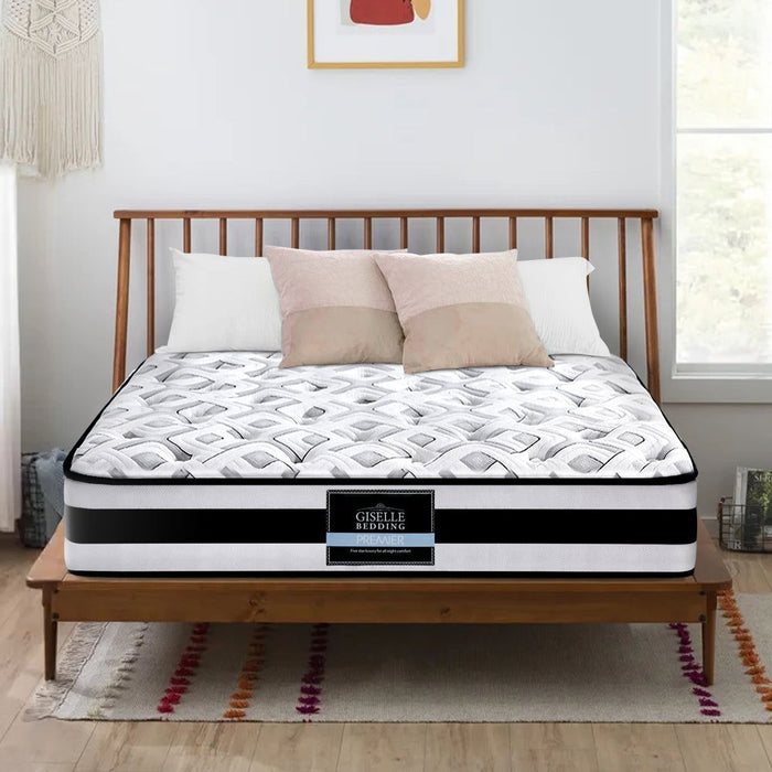 Giselle Bedding 24cm Mattress Super Firm Queen -Home Living Store - -  