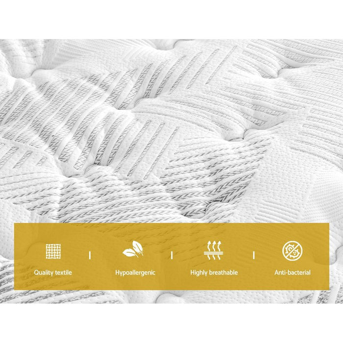 Giselle Bedding 25cm Mattress Green Tea Foam Queen -Home Living Store - -  