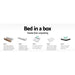 Giselle Bedding 25cm Mattress Green Tea Foam Queen -Home Living Store - -  