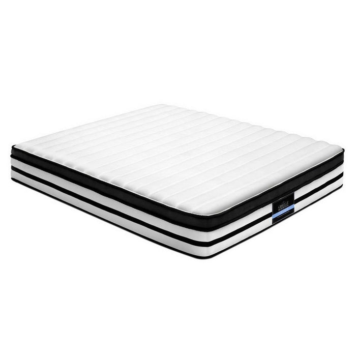 Giselle Bedding 27cm Mattress Euro Top King -Home Living Store - -  
