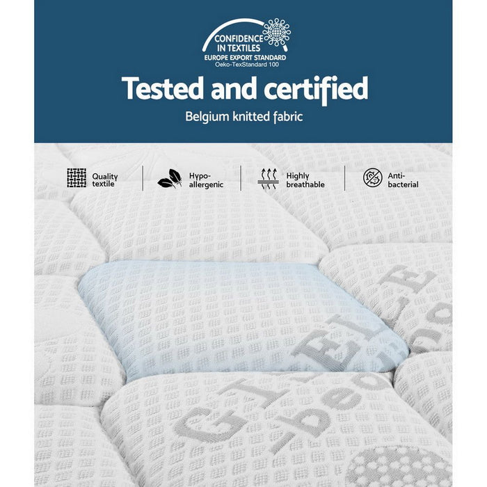 Giselle Bedding 28cm Mattress Super Firm Double -Home Living Store - -  