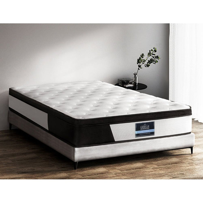 Giselle Bedding 30cm Mattress Euro Top Double -Home Living Store - -  