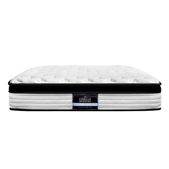 Giselle Bedding 31cm Mattress Euro Top Queen -Home Living Store - -  