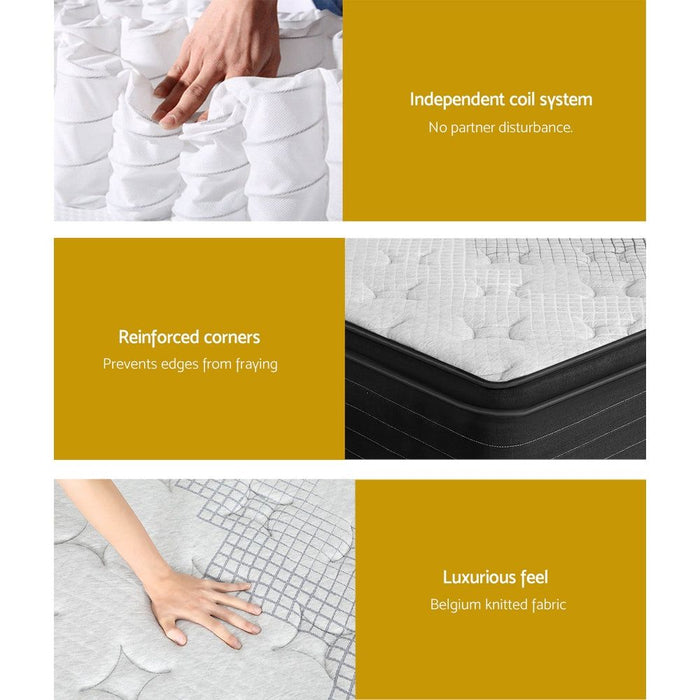 Giselle Bedding 32cm Mattress Extra Firm Queen -Home Living Store - -  