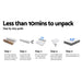 Giselle Bedding 34cm Mattress 9 Zone Latex Foam Single -Home Living Store - -  
