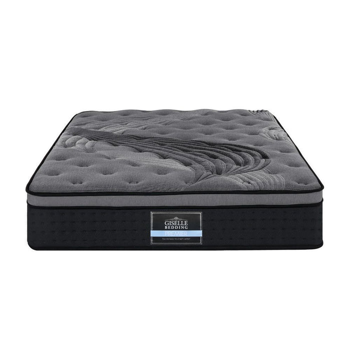 Giselle Bedding 34cm Mattress Bamboo Cover King Single -Home Living Store - -  