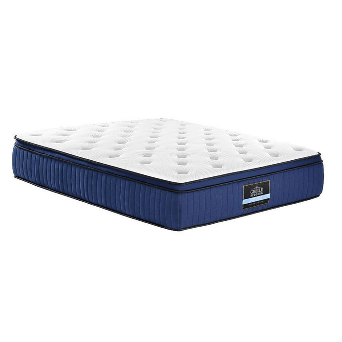 Giselle Bedding 34cm Mattress Cool Gel Memory Foam 7 Zone King -Home Living Store - -  