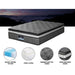 Giselle Bedding 34cm Mattress Double Layer Pocket Spring Double -Home Living Store - -  