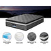 Giselle Bedding 34cm Mattress Double Layer Pocket Spring Queen -Home Living Store - -  