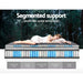 Giselle Bedding 34cm Mattress Double Layer Pocket Spring Queen -Home Living Store - -  