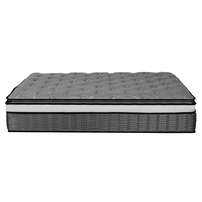 Giselle Bedding 34cm Mattress Double Layer Pocket Spring Queen -Home Living Store - -  