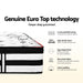 Giselle Bedding 34cm Mattress Euro Top Pocket Spring King -Home Living Store - -  