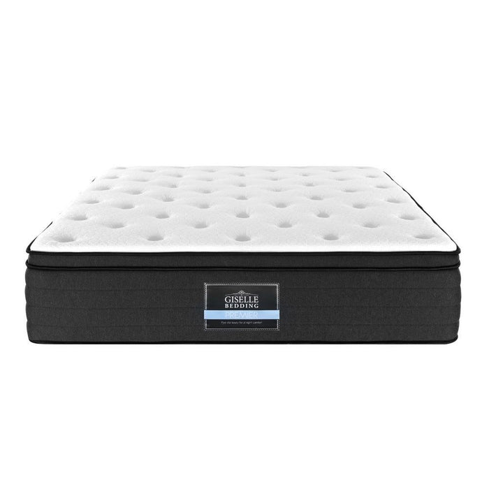 Giselle Bedding 34cm Mattress Euro Top Queen -Home Living Store - -  