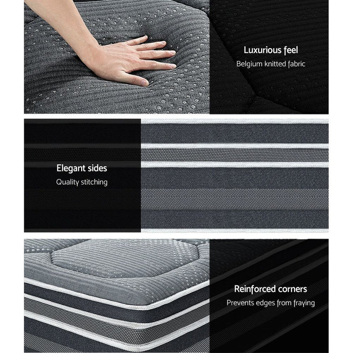 Giselle Bedding 35cm Mattress Bamboo Cover Queen -Home Living Store - -  