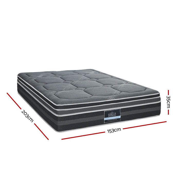 Giselle Bedding 35cm Mattress Bamboo Cover Queen -Home Living Store - -  