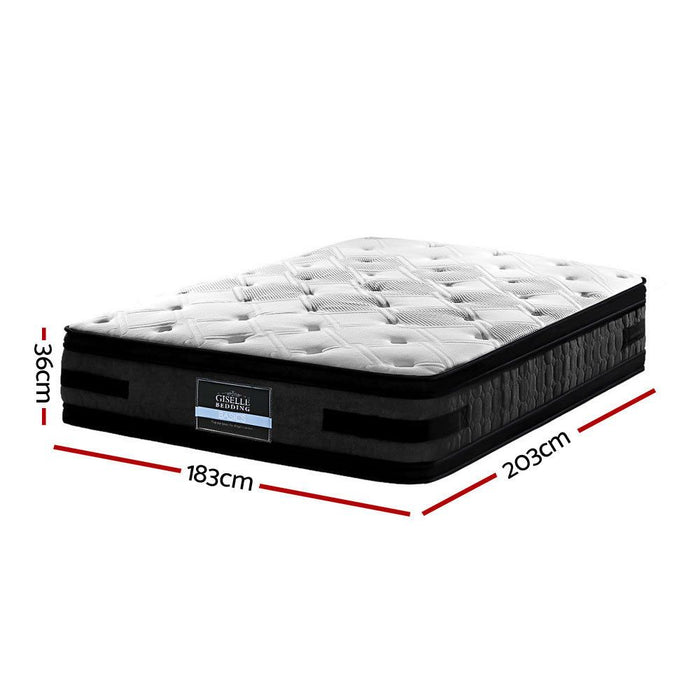 Giselle Bedding 36cm Mattress Cool Gel Memory Foam King -Home Living Store - -  