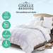 Giselle Bedding Double Size Goose Down Quilt -Home Living Store - -  