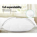 Giselle Bedding Duck Feather Down Pillow Luxury Twin Pack -Home Living Store - -  