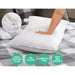 Giselle Bedding Duck Feather Down Pillow Twin Pack -Home Living Store - -  