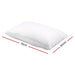 Giselle Bedding Duck Feather Down Pillow Twin Pack -Home Living Store - -  