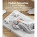 Giselle Bedding Foldable Mattress Folding Foam Cot Bed White -Home Living Store - -  