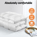 Giselle Bedding King Size 700GSM Goose Down Feather Quilt -Home Living Store - -  