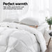 Giselle Bedding King Size 700GSM Goose Down Feather Quilt -Home Living Store - -  
