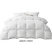 Giselle Bedding King Size 700GSM Goose Down Feather Quilt -Home Living Store - -  
