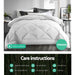 Giselle Bedding King Size 700GSM Microfibre Bamboo Microfiber Quilt -Home Living Store - -  