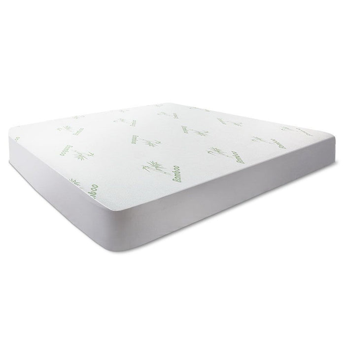 Giselle Bedding Mattress Protector Bamboo Queen -Home Living Store - -  