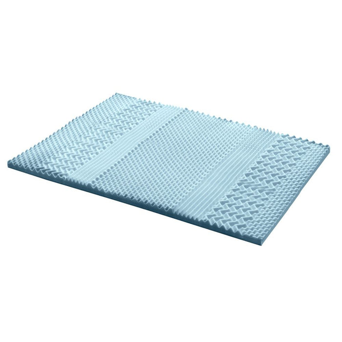 Giselle Bedding Memory Foam Mattress Topper 7-Zone 5cm Queen -Home Living Store - -  