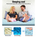 Giselle Bedding Memory Foam Mattress Topper 7-Zone 8cm Single -Home Living Store - -  