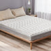 Giselle Bedding Memory Foam Mattress Topper 7-Zone Airflow Pad 8cm Queen White -Home Living Store - -  