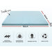 Giselle Bedding Memory Foam Mattress Topper Cool Gel 5cm Double -Home Living Store - -  