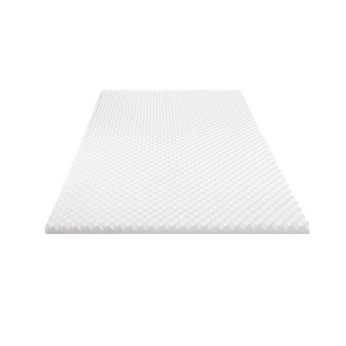 Giselle Bedding Memory Foam Mattress Topper Egg Crate 5cm Queen -Home Living Store - -  