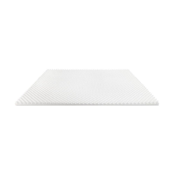 Giselle Bedding Memory Foam Mattress Topper Egg Crate 5cm Queen -Home Living Store - -  