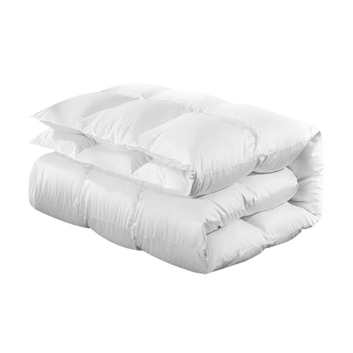 Giselle Bedding Queen Size 700GSM Goose Down Feather Quilt -Home Living Store - -  