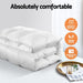 Giselle Bedding Queen Size 700GSM Goose Down Feather Quilt -Home Living Store - -  