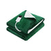 Giselle Electric Throw Rug Heated Blanket Double Sided Green -Home Living Store - -  