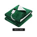 Giselle Electric Throw Rug Heated Blanket Double Sided Green -Home Living Store - -  
