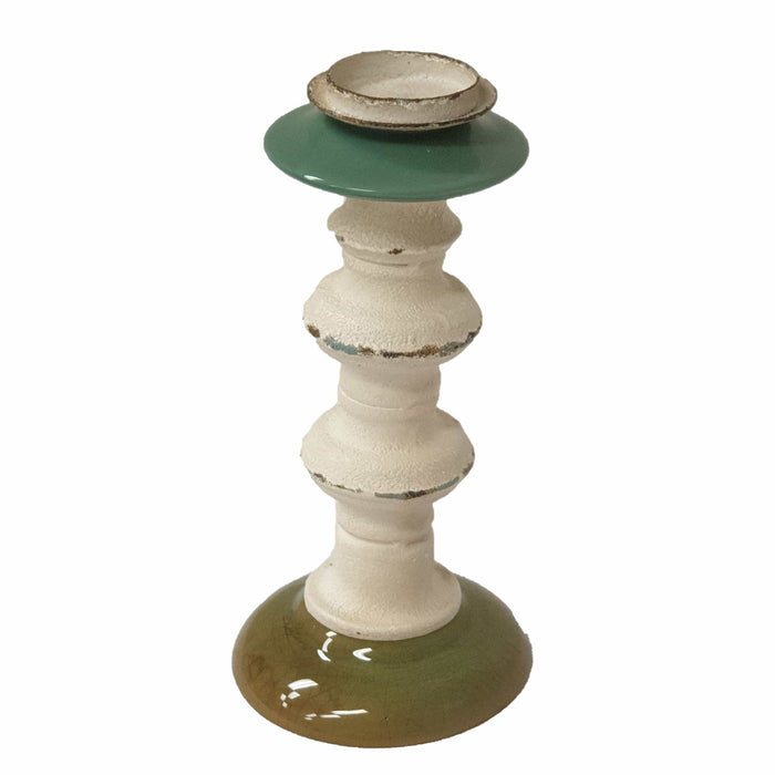 Green Base Antique Candle Holder by Urban Style -Home Living Store - -  