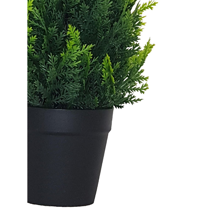 Green Shrub 25cm Life-like Artificial Plant by Criterion -Home Living Store - -  