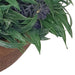 Green With Purple Flowers 20cm Artificial Plant by Criterion -Home Living Store - -  