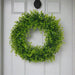 Green Wreath 40cm Artifical Plant by Criterion -Home Living Store - -  