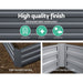 Greenfingers 2x Garden Bed 150x90cm Planter Box Raised Container Galvanised Herb -Home Living Store - -  