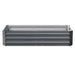 Greenfingers 2x Garden Bed 150x90cm Planter Box Raised Container Galvanised Herb -Home Living Store - -  
