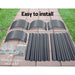 Greenfingers Garden Bed 160X80X42cm Oval Planter Box Raised Container Galvanised -Home Living Store - -  