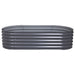 Greenfingers Garden Bed 160X80X42cm Oval Planter Box Raised Container Galvanised -Home Living Store - -  